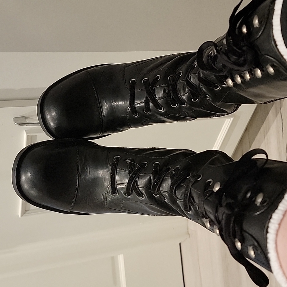 PARADE LEATHER GRANNY BOOT NWOT